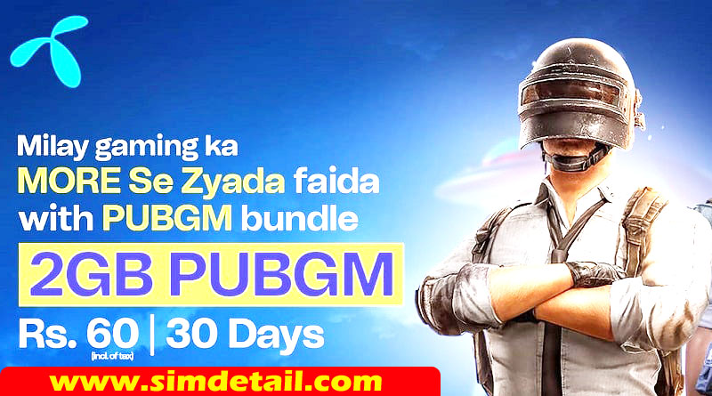 Telenor PUBG Monthly Package Code 2024 | PUBG on Telenor Sim