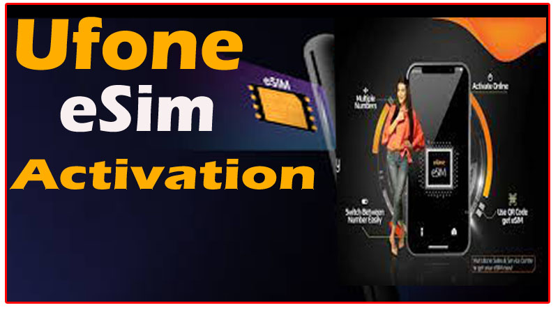 Ufone eSim Activation Process iPhone and Android | Ufone e sim