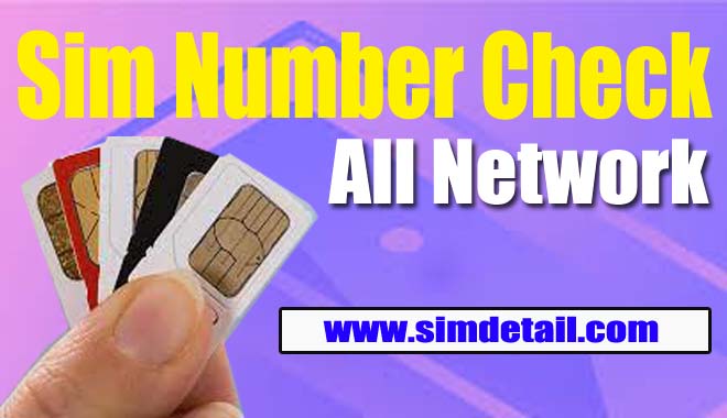 SIM Number Checking Online & USSD | All Sim Number Check with CNIC – Simdetail